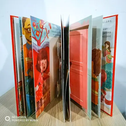 Новая 1 книга 3D Счастливый китайский год книга Детский народный традиционный фестиваль история просветление раннее образование книга для взрослых