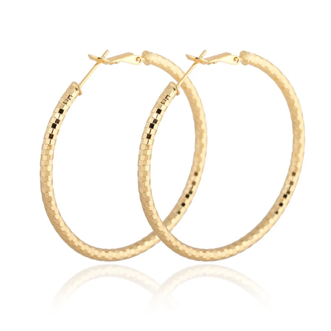 GUSSIARRO бесплатная доставка оптовая продажа изящные серьги кольца с желтым/белым