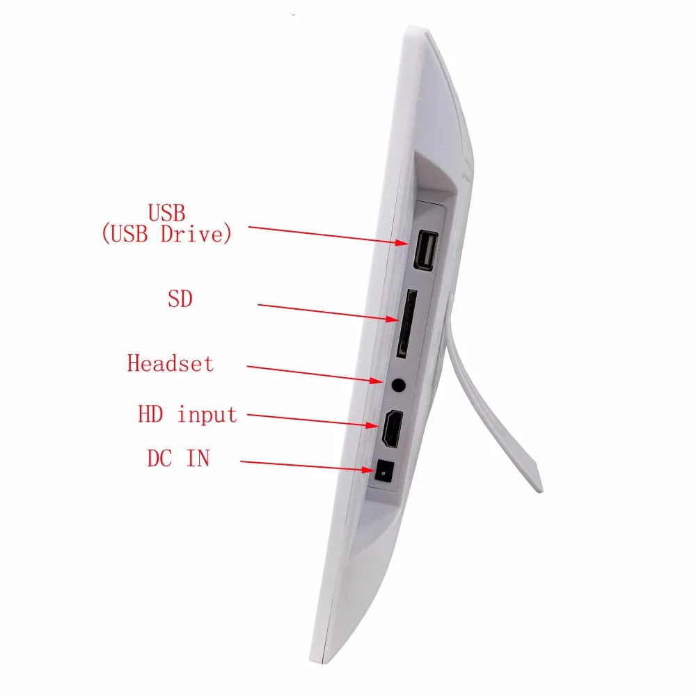 Новый дизайн 15 6 дюймовый широкий экран IPS полный угол обзора X поддержка HD входа