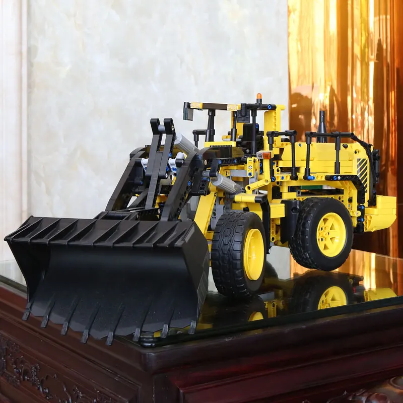 20006 technic серии L350F колесный погрузчик дистанционное управление модель автомобиля строительные блоки кирпичи с 42030 Рождественский подарок