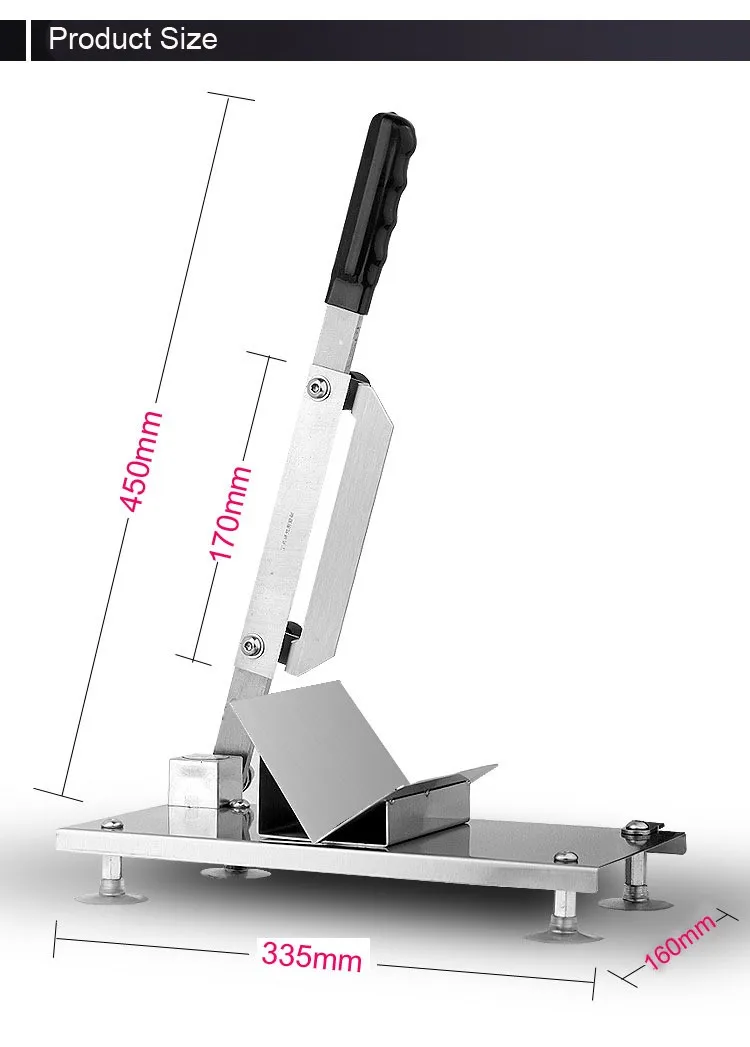 Home Manual Meat Machine Automatic Feed Meat Lamb Slicer Commercial Fat Cattle Mutton Roll Frozen Meat Grinder Planing Machine