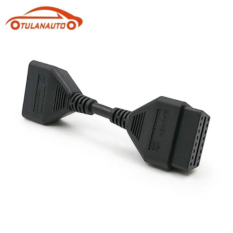 TULANAUTO автомобильный OBD OBD2 14 см 16Pin удлинитель для ланча X431 разъем авто легкий Diag