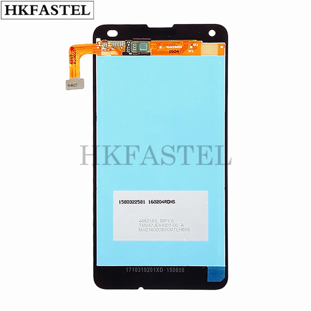 Hkfastel Оригинальный ЖК-экран дигитайзер дисплей для Nokia Microsoft Lumia 550 с передней