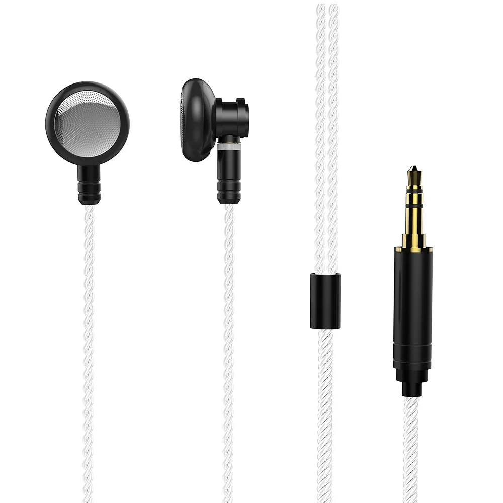 Black AK новейший Yinyoo BK2 наушники вкладыши HiFi бас наушники затычка Спортивная гарнитура с MMCX посеребренный кабель Yinyoo V2/Топаз/ясень - Цвет: Black