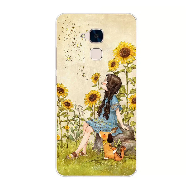 Чехол для BQ Aquaris V Plus силиконовый чехол Joy crown с рисунком из мультфильма мягкая