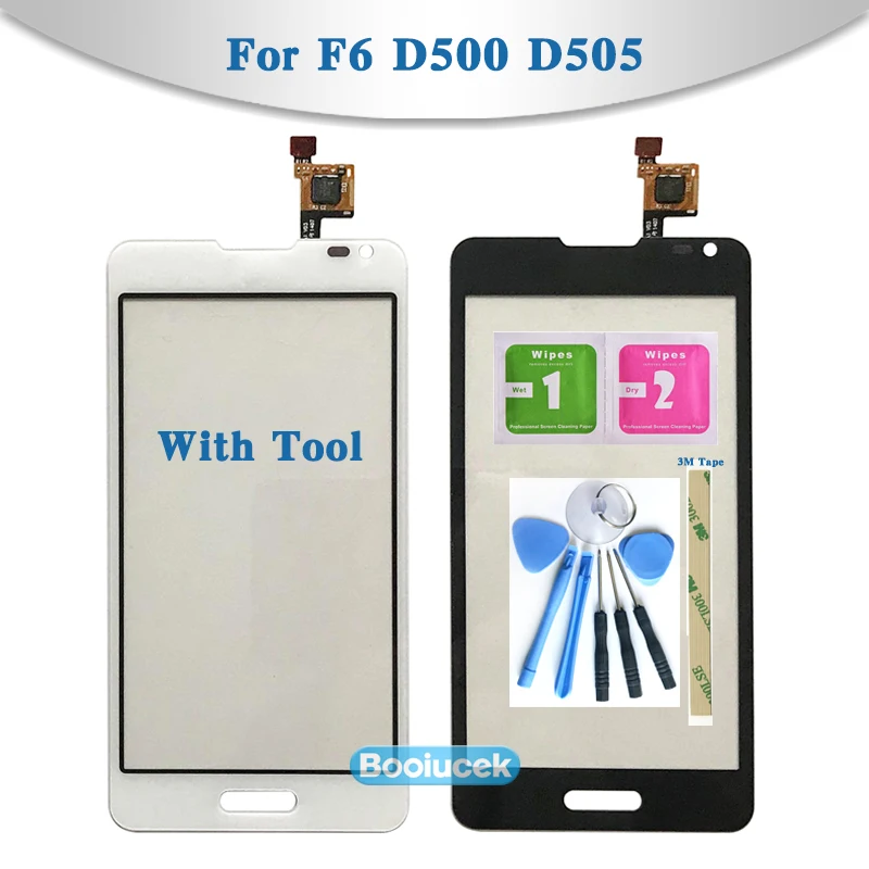Высокое качество 4 5 &quotдля LG Optimus F6 D500 D505 сенсорный экран дигитайзер Датчик