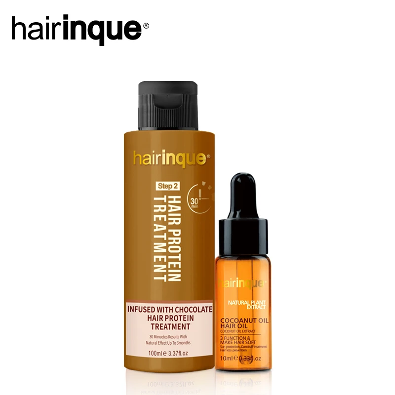 HAIRINQUE 100 мл 12% шоколад бразильский Кератиновый для волос лечение кокосовое масло