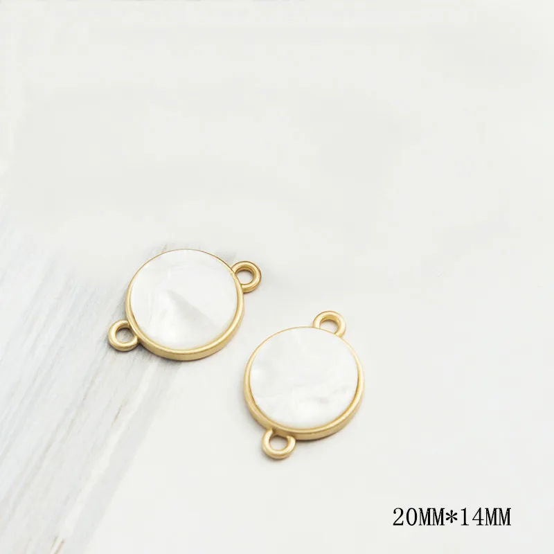 10 шт. Модные металлические сплавы KC золотые Полимерные Подвески Серьги