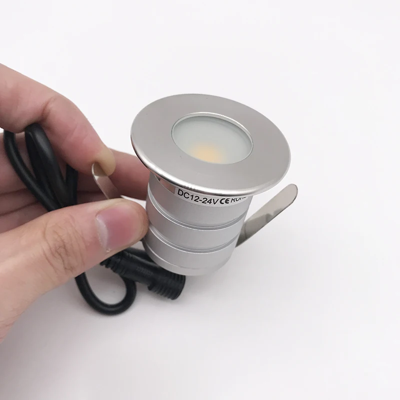 Водонепроницаемый IP67 светодиодный RGB подземный светильник DC12V 24V 3*1W утопленный 100