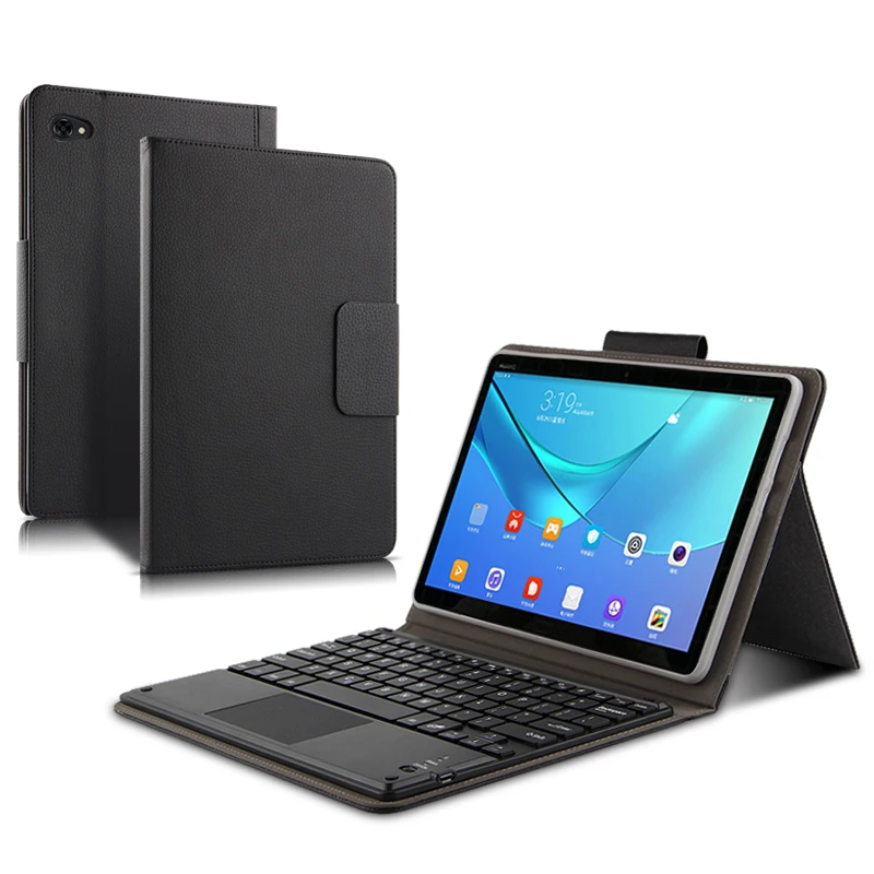Чехол для Huawei MediaPad M5 Lite 10 чехол BAH2 W09 L09 1 &quotмагнитно съемный клавиатуры Bluetooth|Чехлы