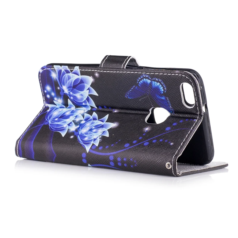 Модный кожаный чехол для Huawei Y5 II Y6 Pro 2017 Nova Young P8 P9 P10 Lite Mini Honor 5A 6C 8 9 защита телефона