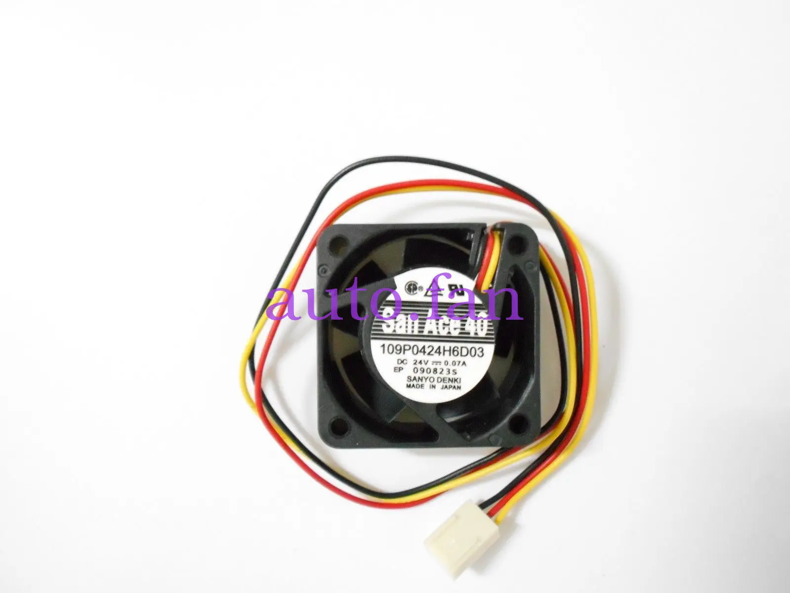 

Computer PC Case Cooling Fan For NANILUO 109P0424H6D03 4020 24V 0.07A 4CM 3-wire fan PC Cooler