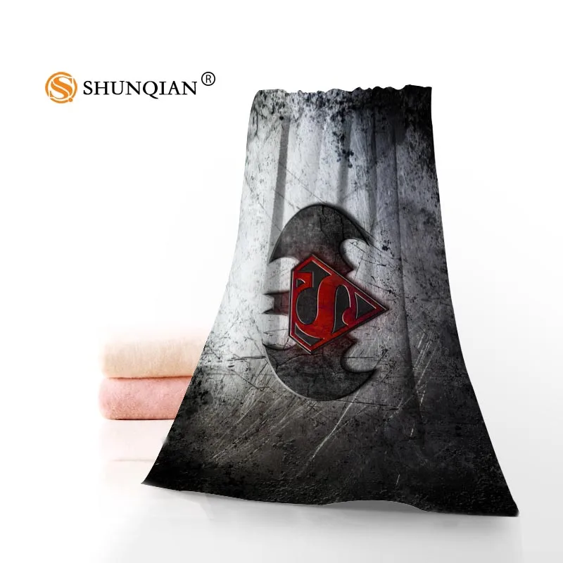 Towels Изготовленный На Заказ Супермен против Бэтмена 35x75 см 70x140 см полотенце s facmarleth Банное Полотенце бамбуковое волокно полотенце быстросохнущее спортивное полотенце - Цвет: Towels