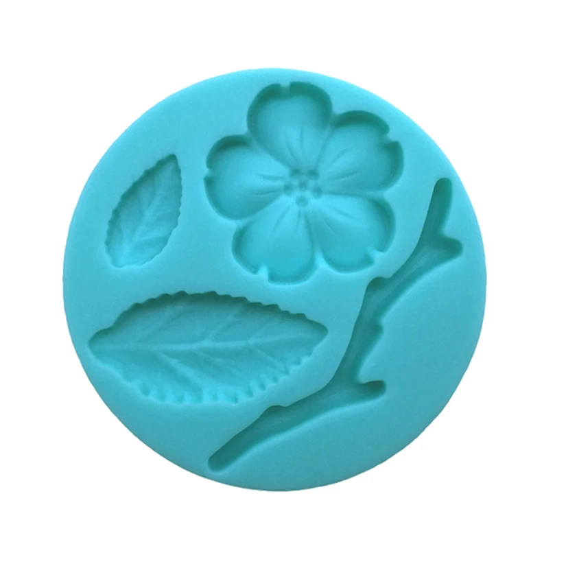 Роза Камелия Хризантема форма птицы силиконовый Sugarcraft для выпечки помадка торт