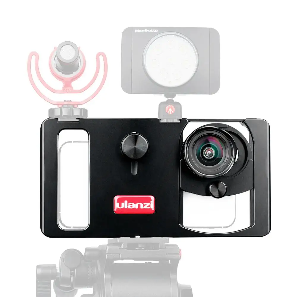 Ulanzi U Rig металлический двойной захват смартфона видео w Универсальный объектив