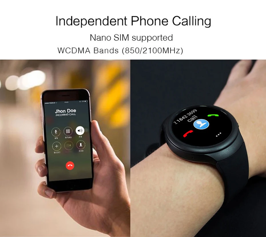 Finow X3 плюс Умные часы K9 Wearable Devices (носимое устройство) Смарт Для мужчин Android 5 1 MTK6580