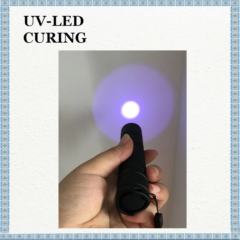 Inside Korea 3W UV LED UV365nm фонарик для флуоресцентного контроля обнаружения