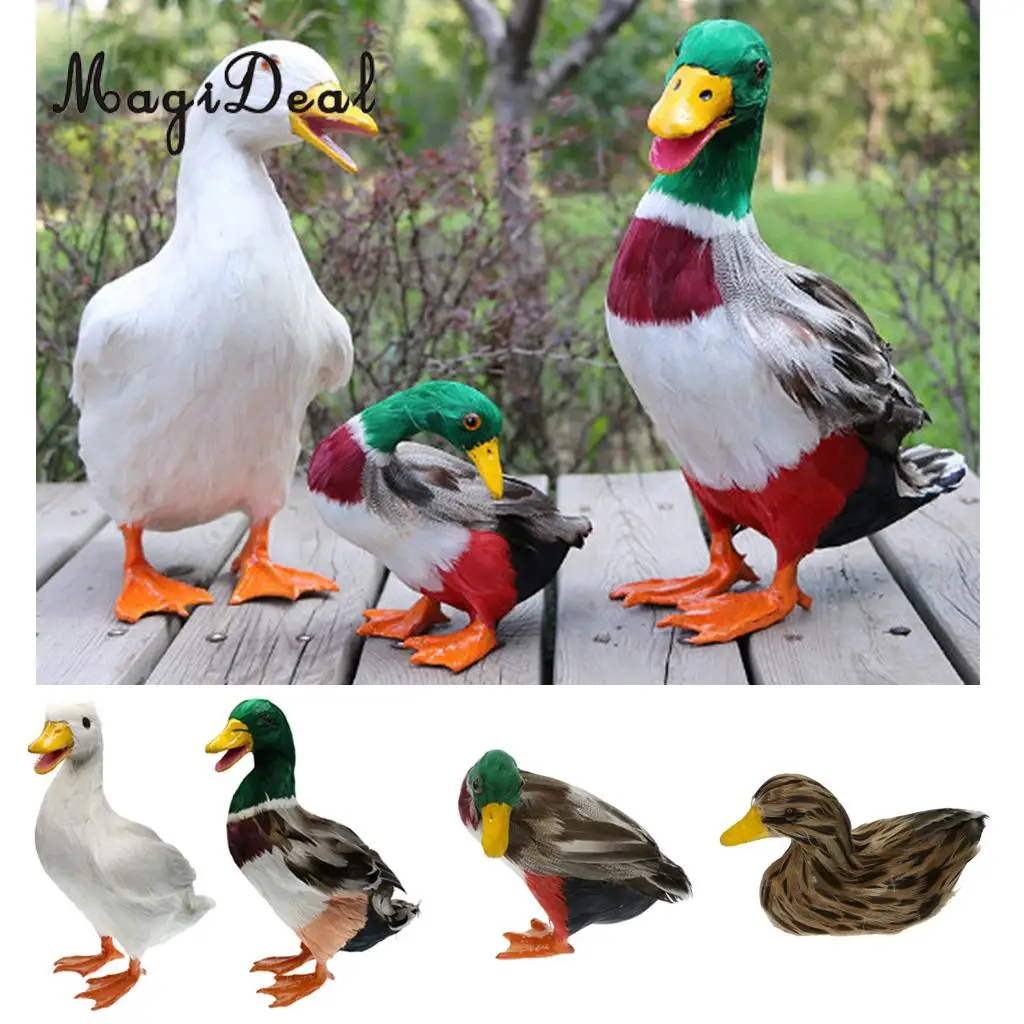 Magiидеально различные реалистичные украшение утки фигура Открытый Дом Сад Вода