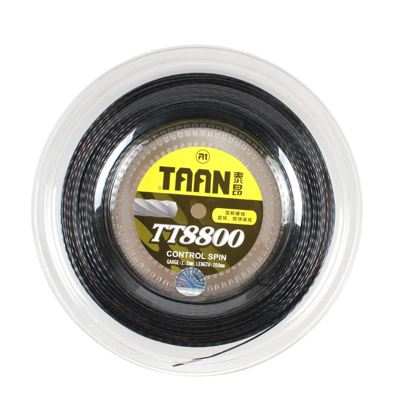 1 Катушка TAAN power Spin Twist Теннисная ракетка струна TT8800 1,20 мм полиэфирная теннисная струна 200 м