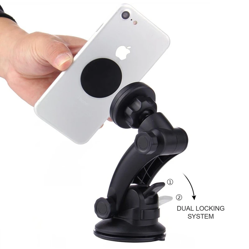 Универсальный магнитный автомобильный держатель Регулируемый на присоске