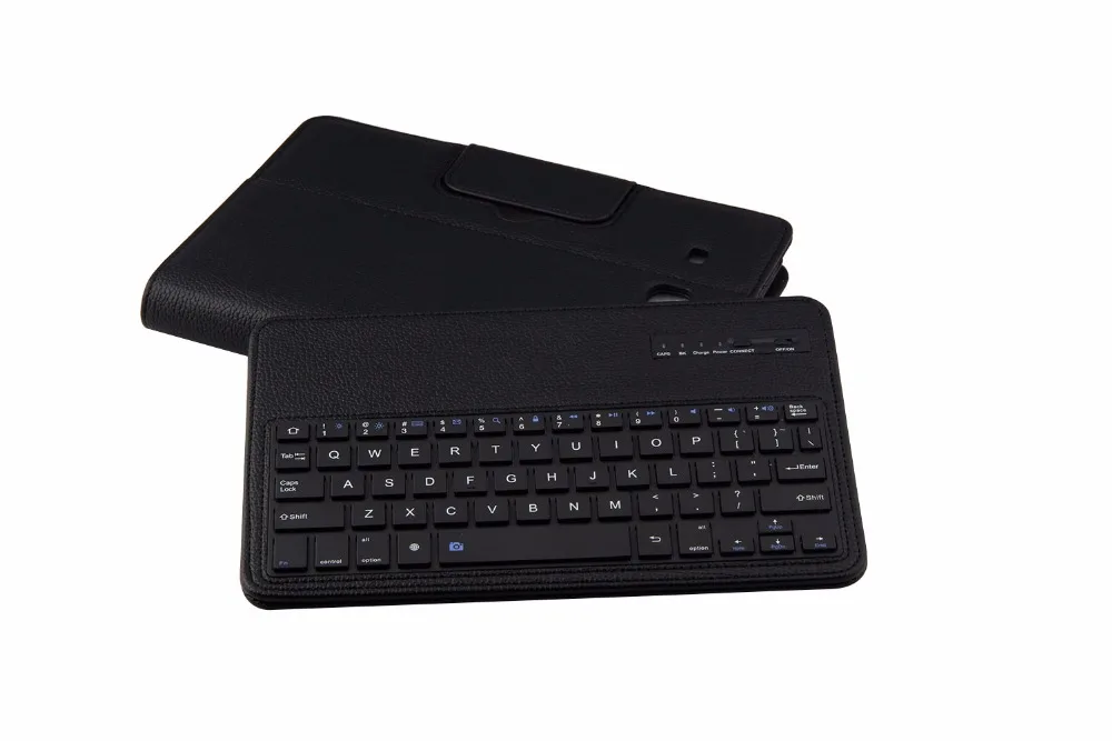 Detach Беспроводная Bluetooth клавиатура чехол для Samsung Galaxy Tab E 8,0 SM-T375 T375 SM-T377 T378 с защитной пленкой для экрана