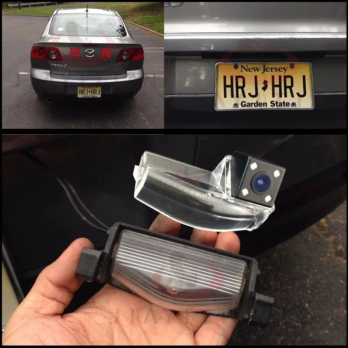 JIAYITIAN камера заднего вида для mazda 3 BK 2003 ~ 2009 BL 2008 2013 CCD ночного видения вида|plate