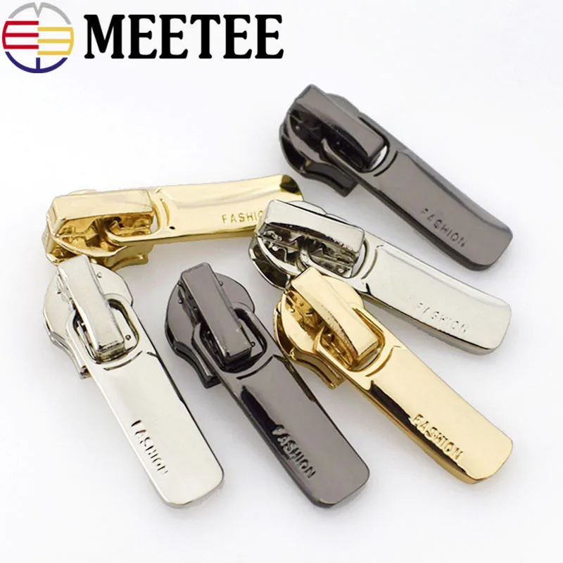 Meetee Мода 5 # ползунки для застежки молнии нейлоновые Одежда пальто молния