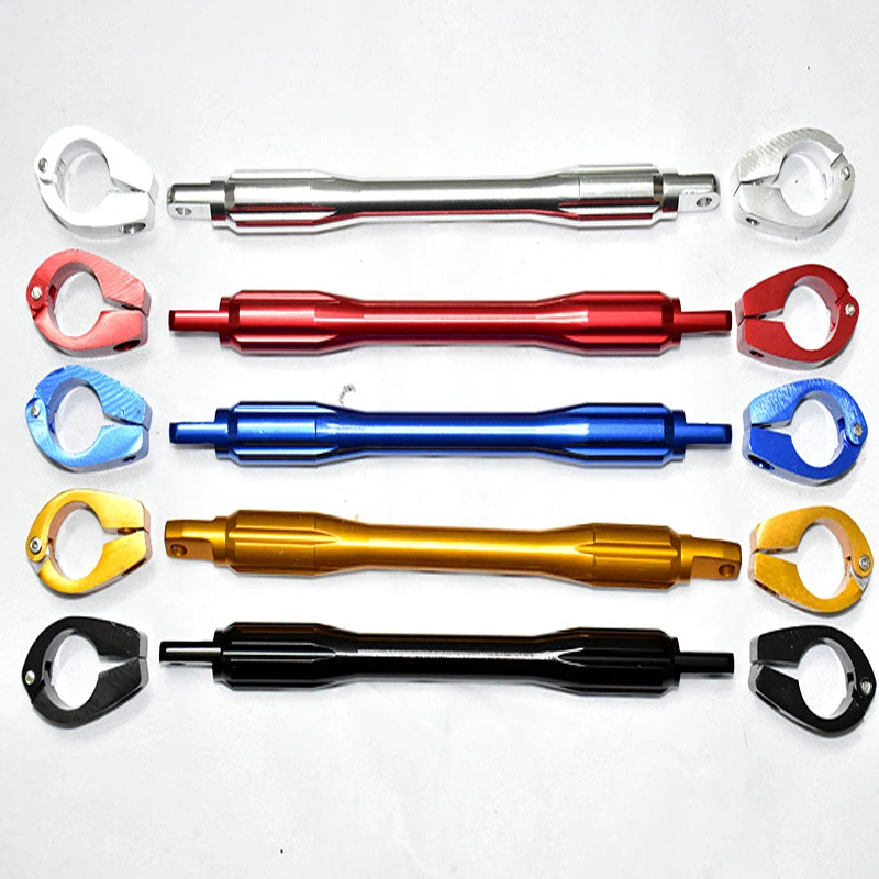 

Motorcycle Handlebar Crossbar Foldable Flexible Design Handle Bar Steering Wheel Strengthen Balance Bar Modified Handlebar