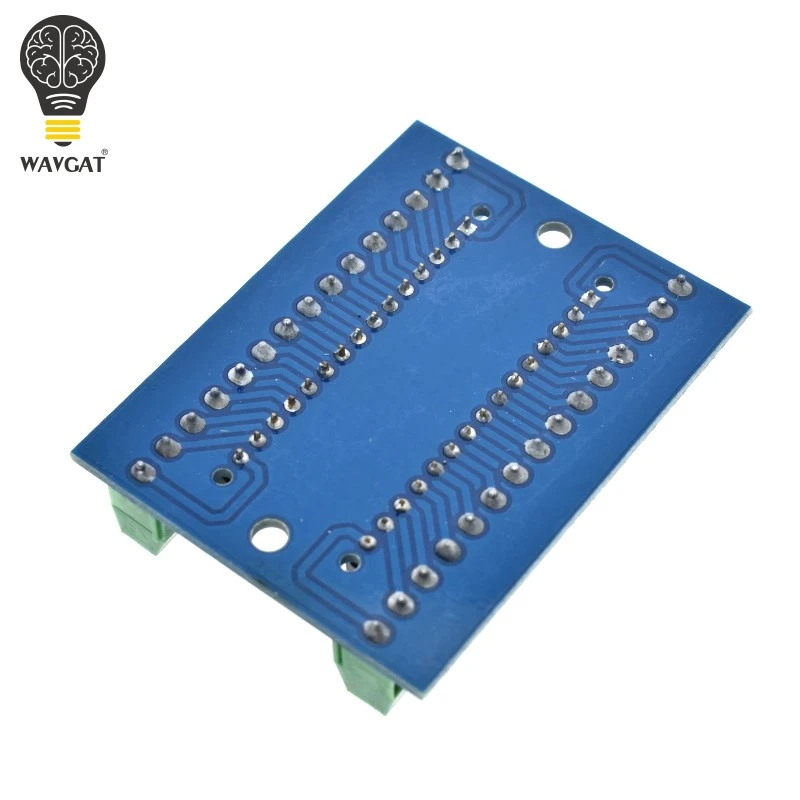 Плата адаптера терминала WAVGAT для Arduino Nano 3 0 V3.0 AVR ATMEGA328P|Интегральные схемы| |