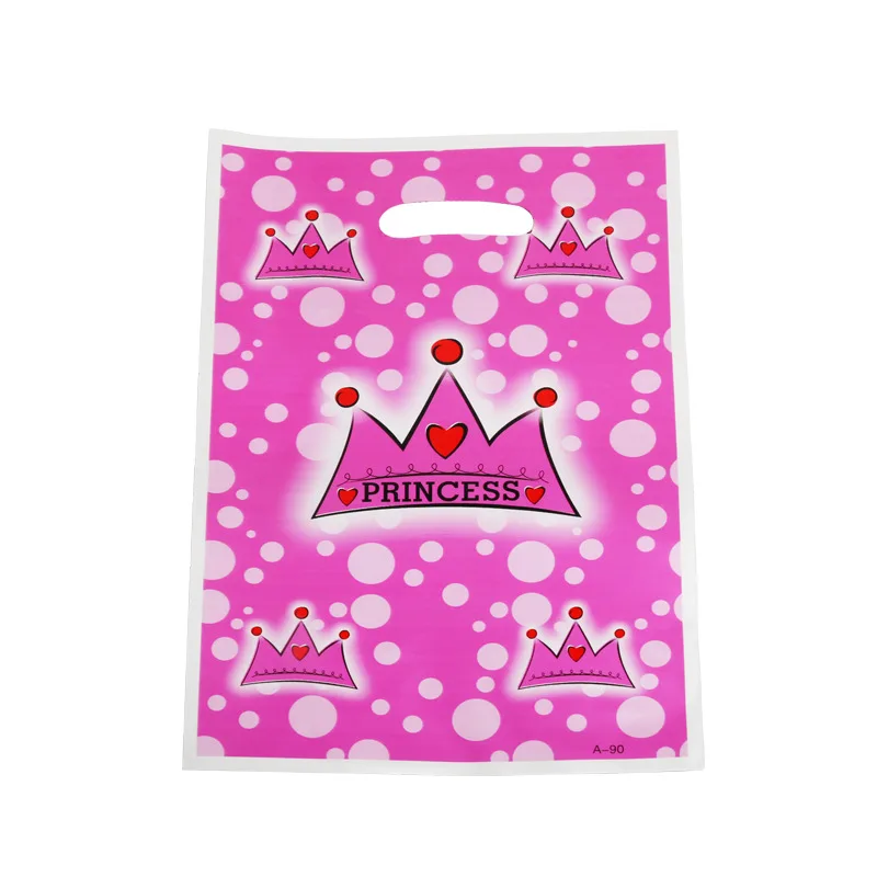 princess 20 шт./лот, вечерние сумки с милым динозавром, подарочные сумки с динозавром, детские сумки для празднования дня рождения, товары и украшения - Цвет: princess