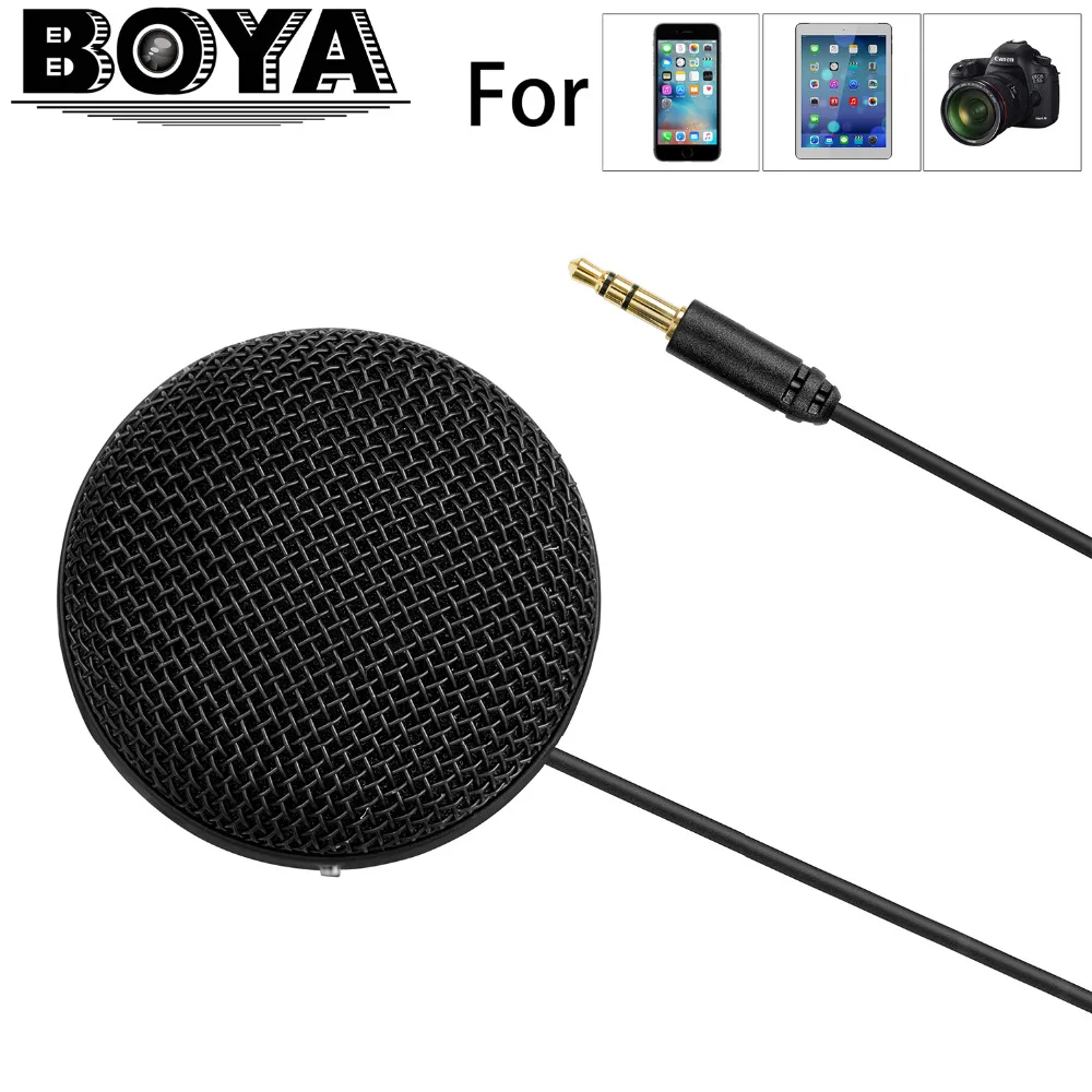 BOYA BY-MM2 всенаправленный конденсаторный стерео микрофон для iphone 8, 8 Plus 7 Canon Nikon sony DSLR камера Видеокамера Panasonic