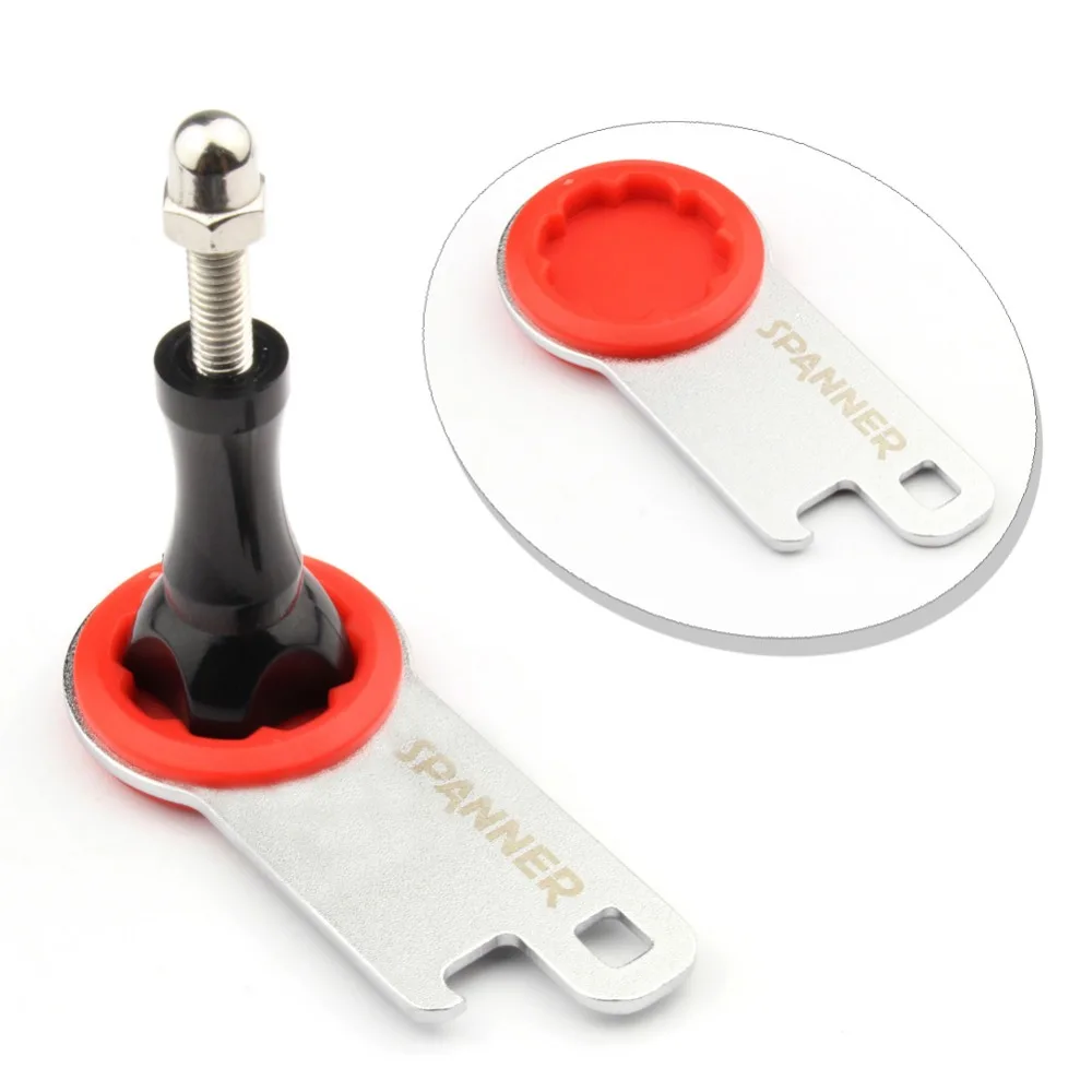 1 шт. Алюминий затянуть Гаечные ключи ключ инструмент для GoPro Hero 4 3 + Thumb Ручка Болт