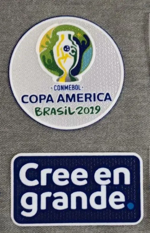Copa Америка brasil патч Conmebol футбольная нашивка теплопередача значок