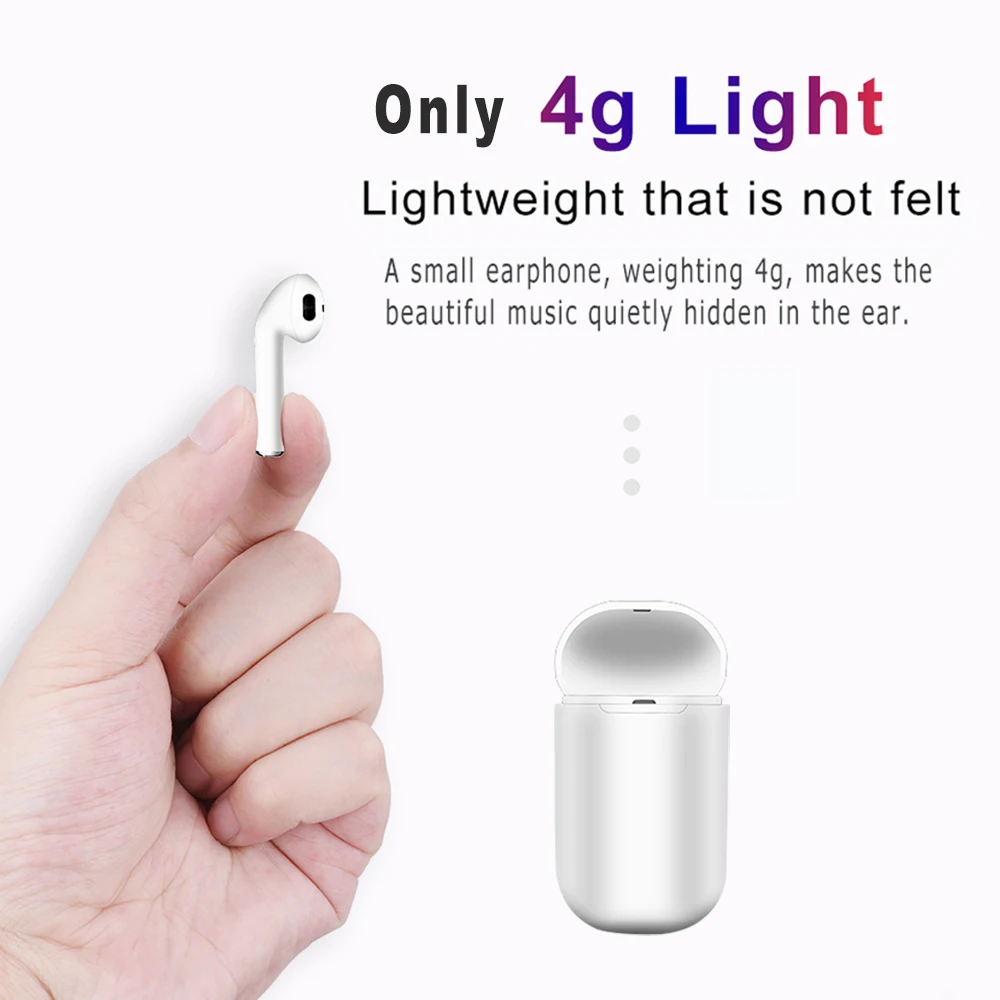 I9s Мини Bluetooth 5 0 наушники беспроводные с микрофоном спортивные свободные руки