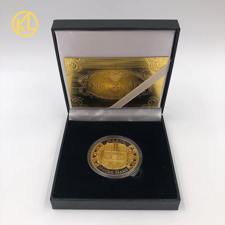 Красивые черные сапоги Цвет коробку с металлическим корпусом памятные монеты