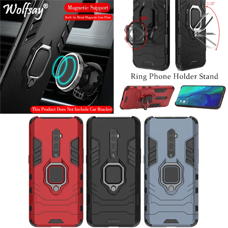 

Чехол для Oppo Reno 10X Zoom Armor с магнитной присоской, ударопрочный чехол с полным краем для Oppo Reno 10X Zoom Cover Goyar Fundas