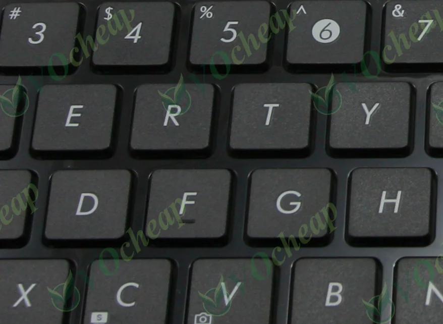 Фото Новая клавиатура для ноутбуков Asus UL30 UL30A UL80 UL80A K42 K42D K42F K42J A42 A42J A42F N82 N82J X42 X42D X43, черная, V111362AS1 №1