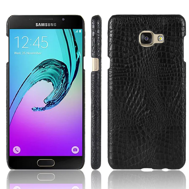 Для samsung Galaxy A5 чехол Роскошный с крокодиловым узором pu кожаный чехол для samsung SM-A510F/DS модная задняя крышка-чехол для телефона
