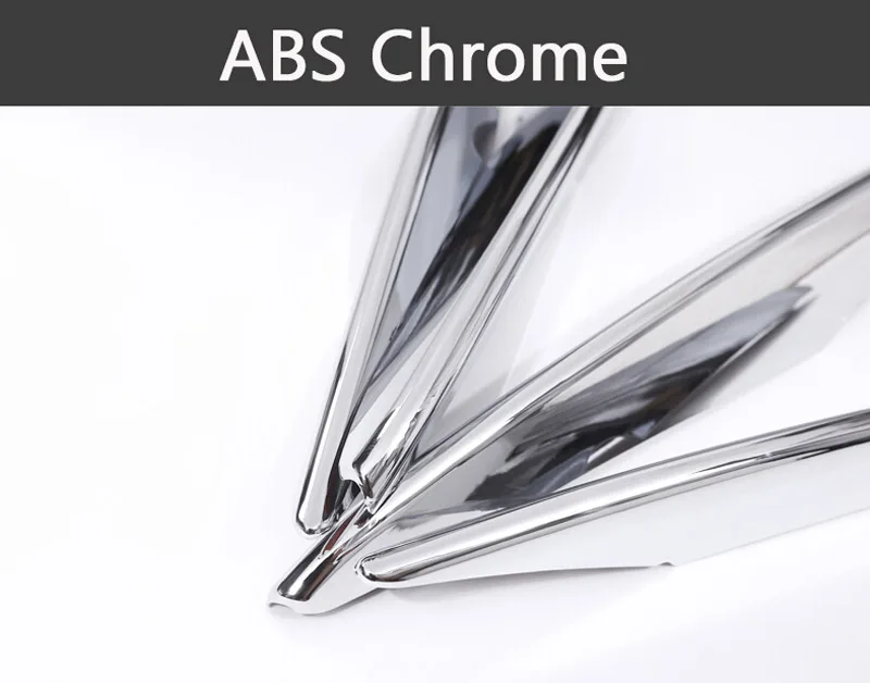 Для Mercedes Benz C Class C180L C260 C300 2019 авто Стайлинг ABS хромированный передние