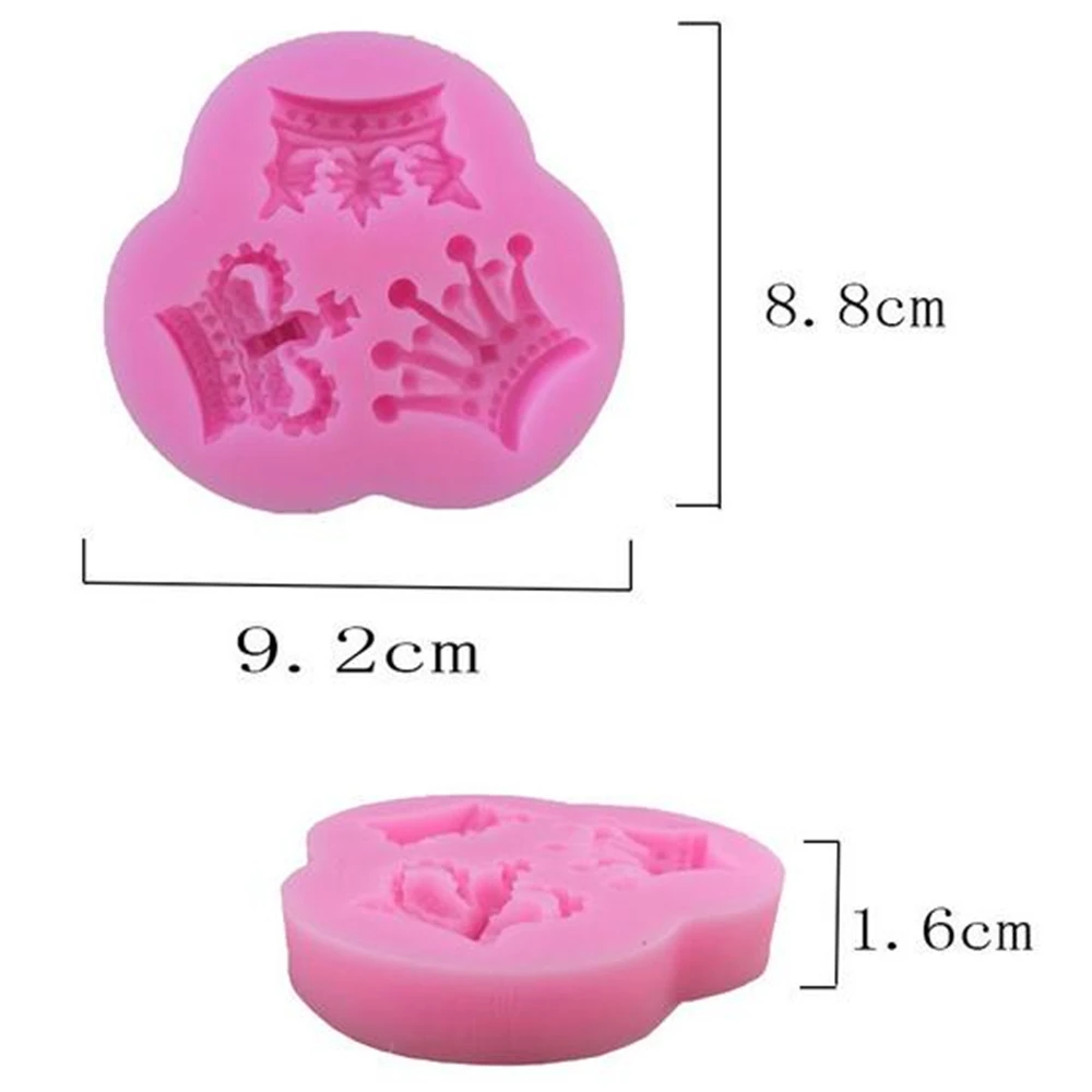 Инструменты сделай сам для 3 различных коронок девочек Жидкая силиконовая форма