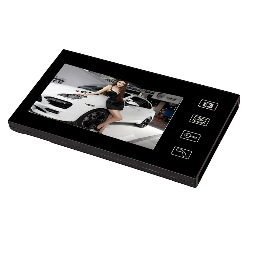YobangSecurity 2 4G 7 &quotTFT LCD беспроводной видео дверной звонок телефон домофон 1 камера 3