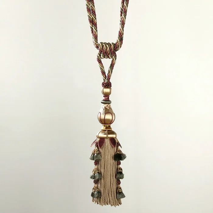 Высокое качество элегантный стиль декоративные занавески украшения аксессуары