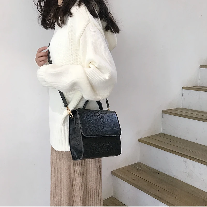 Сумка-мессенджер через плечо из искусственной кожи новинка 2019 винтажные женские