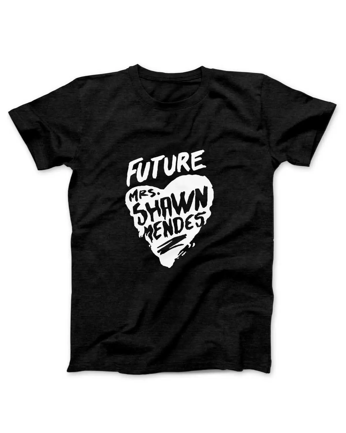 Shawn men des Future Mrs Love Мужская музыкальная футболка Черная бесплатная доставка