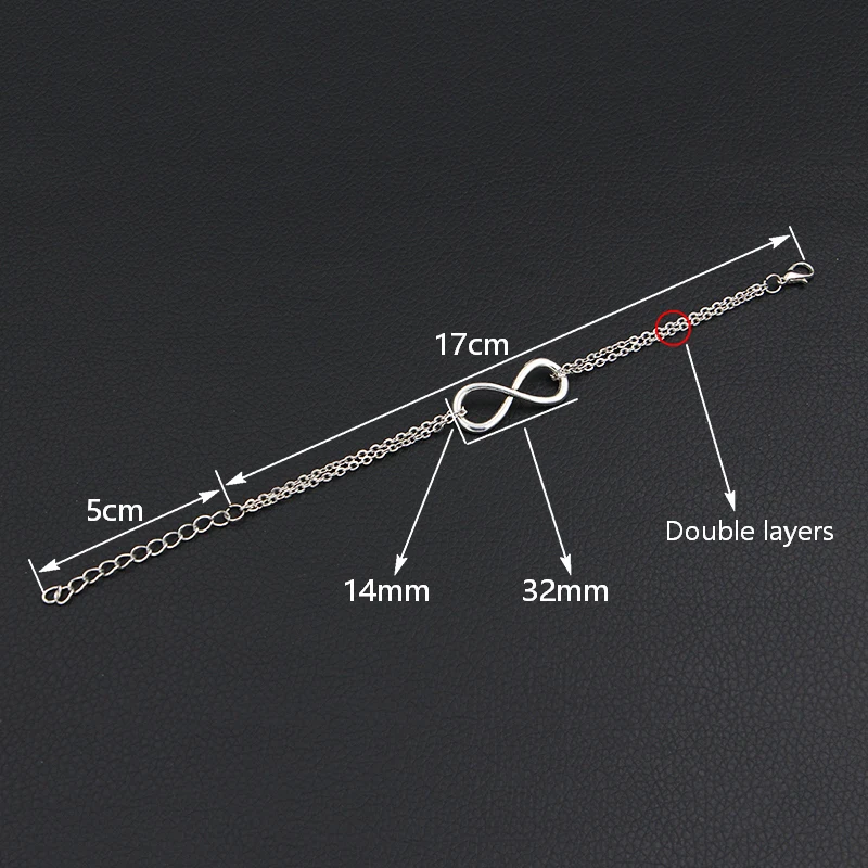 Женские Модные ювелирные изделия с собачьей лапой и сердечками браслеты