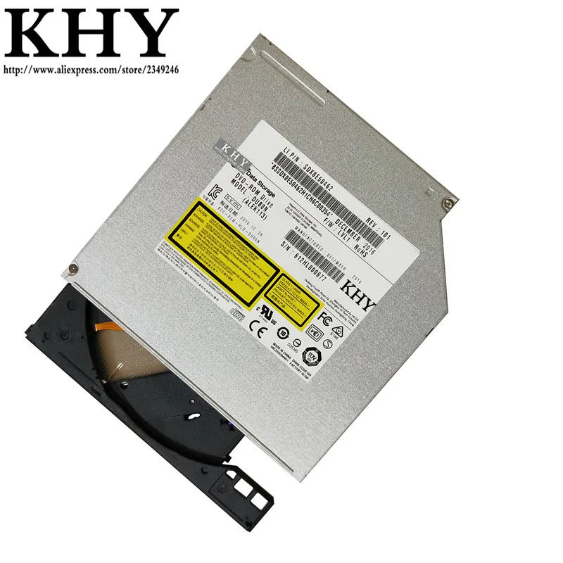 Оригинальный ультра тонкий 9 5 мм DVD ROM модель привода: DU70N DU90N DUA0N DUB0N DUD0N DU 8D6SH 8DESH|slim