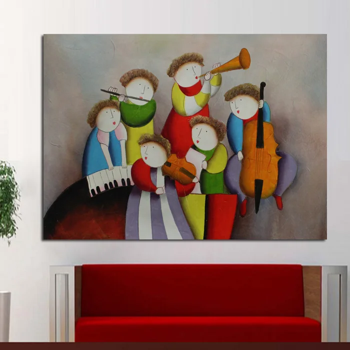 Новые декоративные Масляные картины современный дизайн Высококачественная