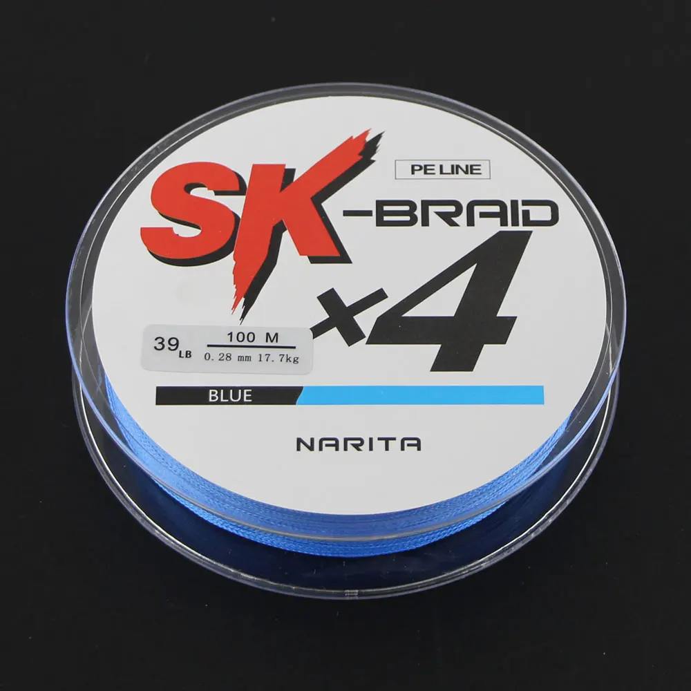 Superpower 100m 15LB- 80LB PE Braided Fishing Line Strong Multifilament Fishing Line Carp Fishing Saltwater