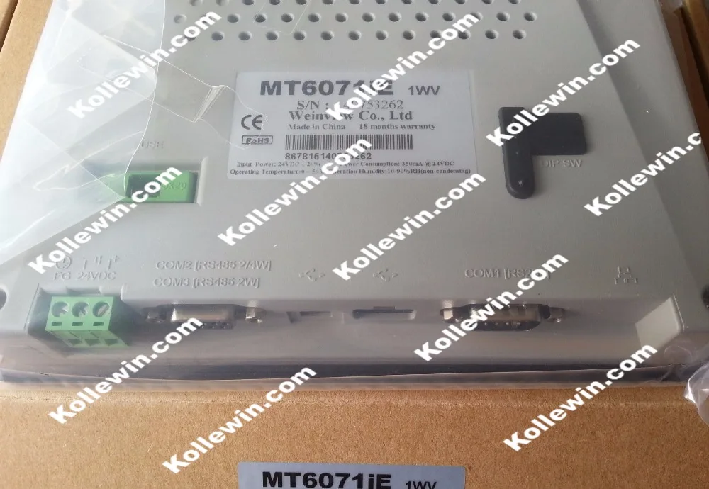Фото MT6071IE новая оригинальная сенсорная панель MT6071 WEINVIEW Weintek 7 дюймов 32 бит 1 год MT6071IE новая оригинальная сенсорная панель MT6071 WEINVIEW Weintek 7 дюймов 32 бит 1 год