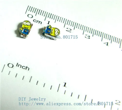 10 шт. мультяшный персонаж плавающий медальон стеклянный Шарм Для плавающего